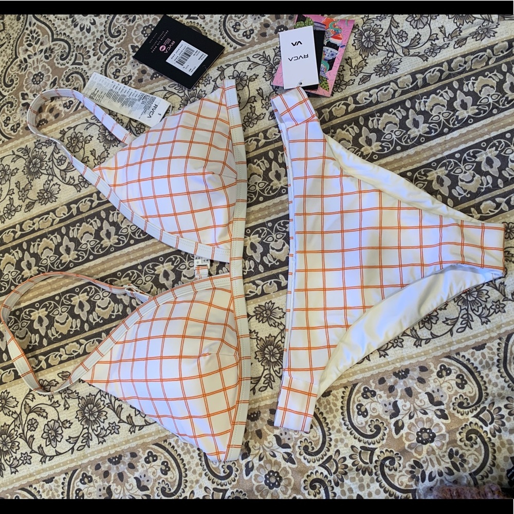 NWT RVCA Kristen Liu Wong Swim Set